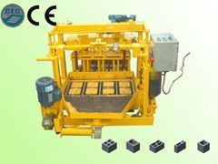 QT40-3液压移动式砌块成型免烧砖机 节能高效的现代化制砖设备